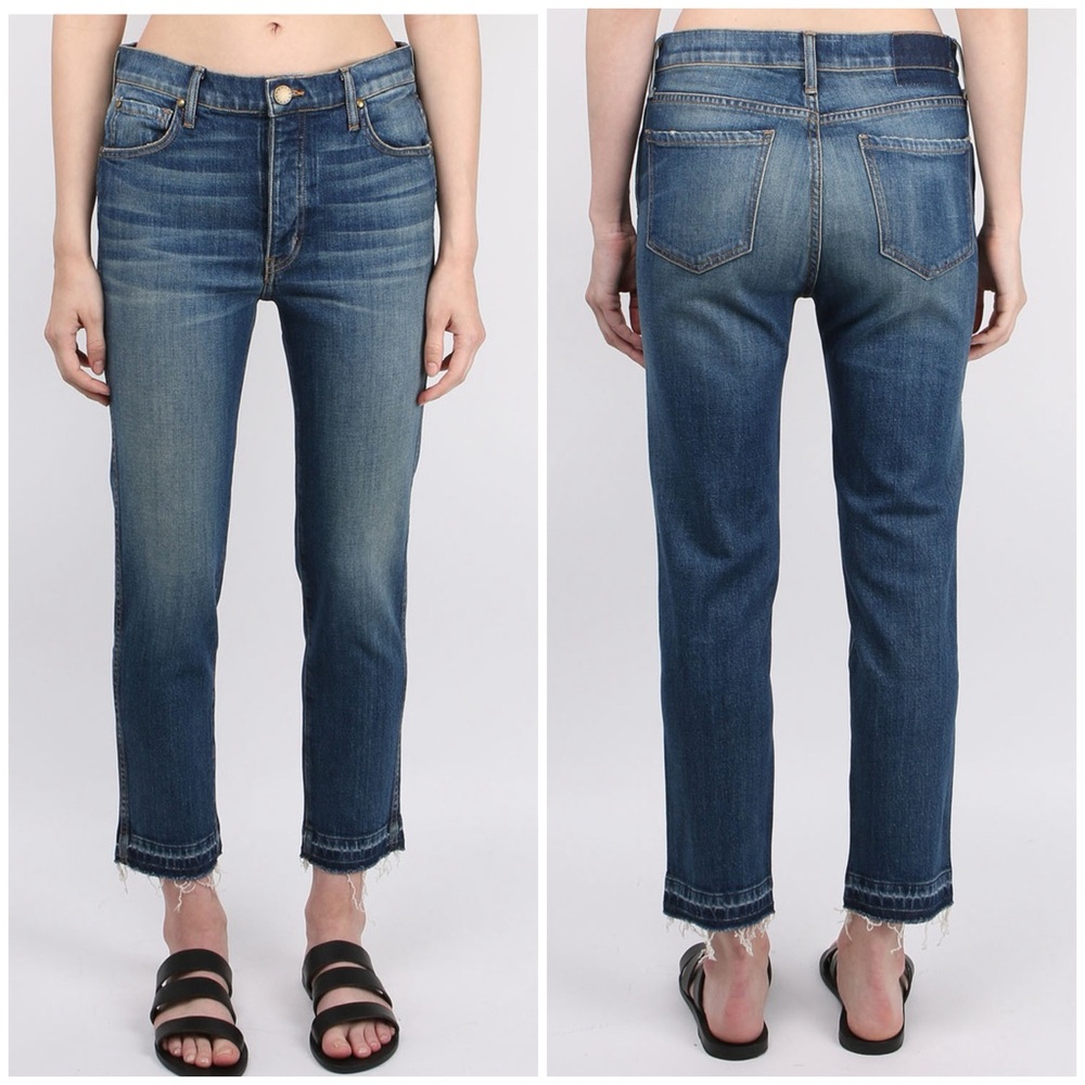 The Great. The Fellow Jeans in Drifter Wash Button Fly